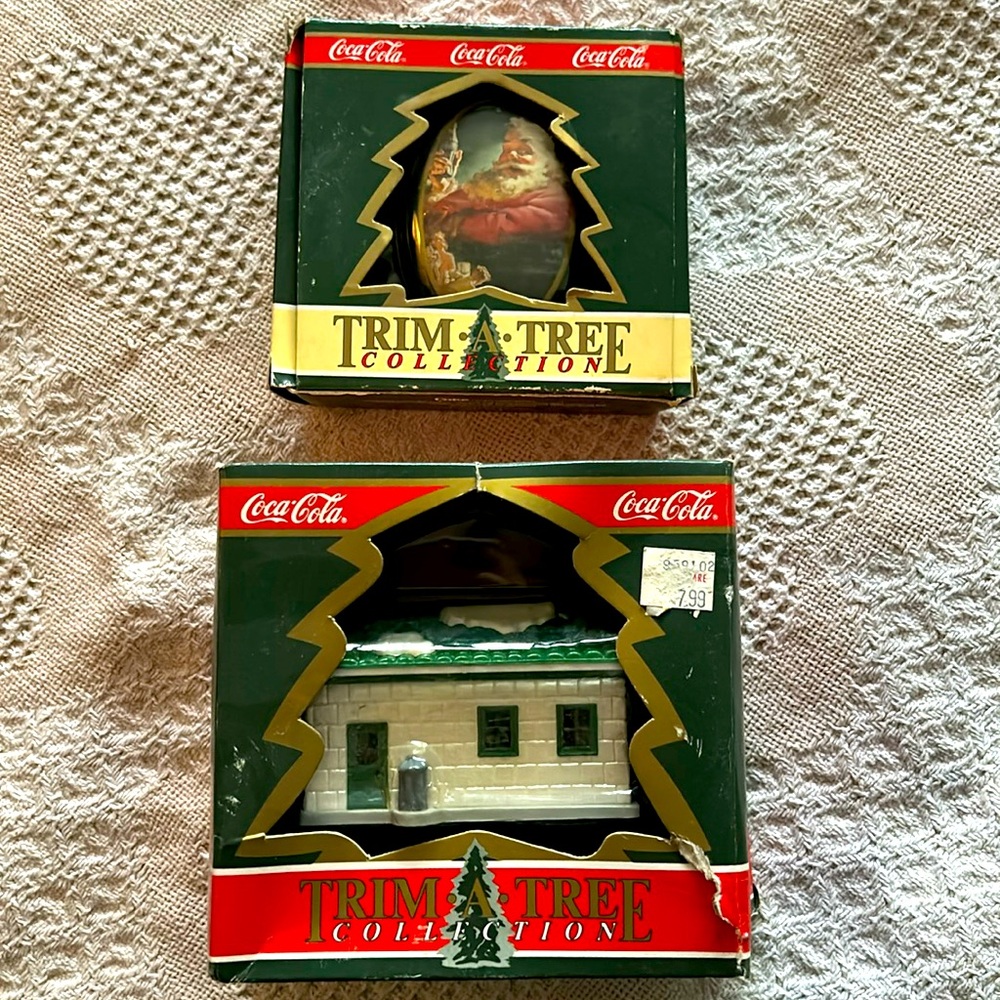 Coca-Cola Christmas ornaments